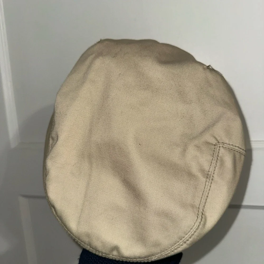 Prada Classic Tan Flat Cap - Picture 7 of 16